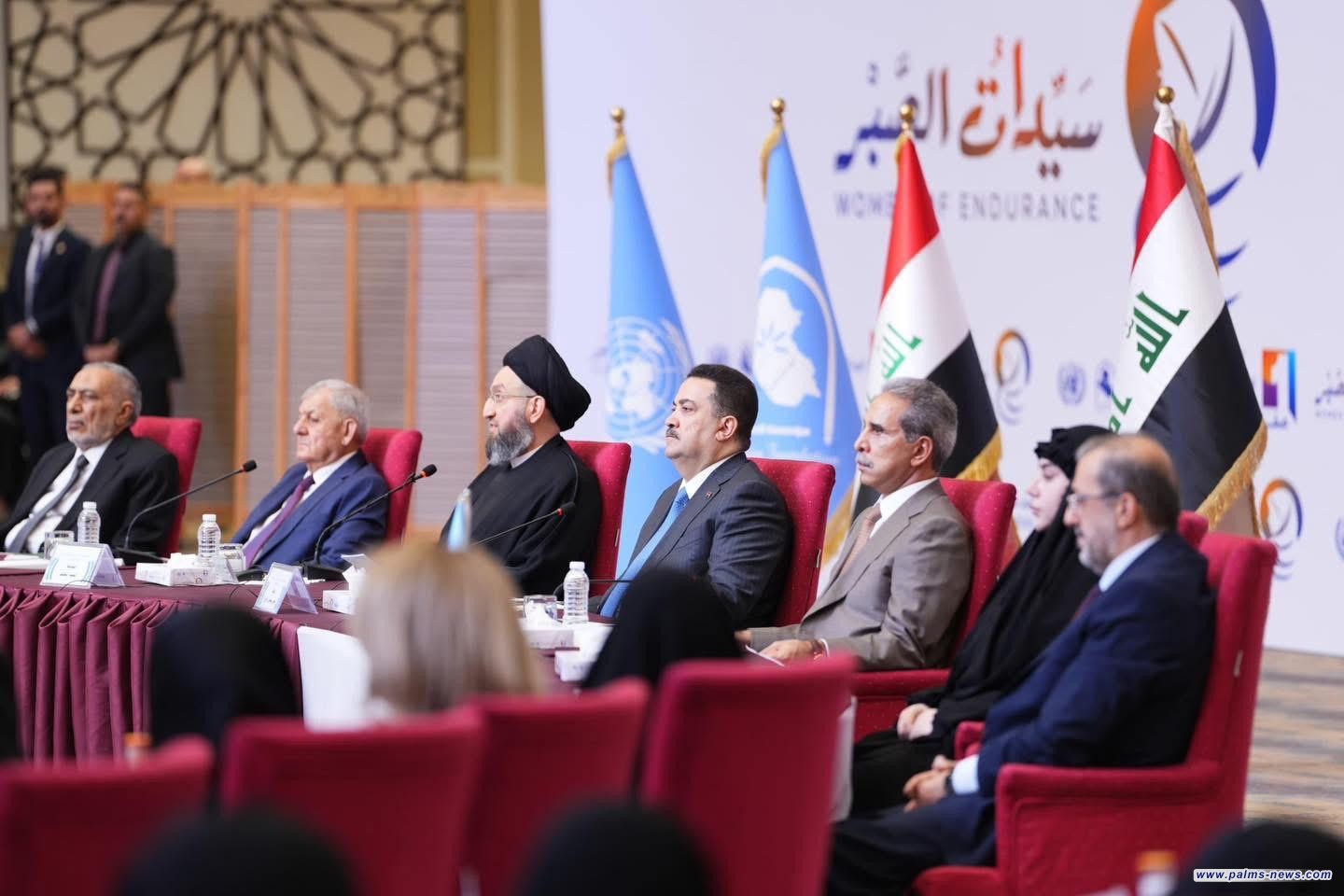 السوداني :المجتمعات التي تنكل بالنساء لن تحظى بالأمن الاجتماعي